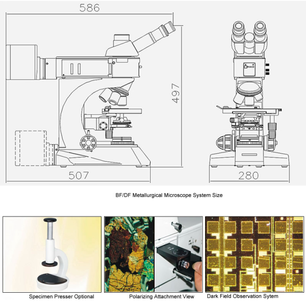 Metallurgical Microscope YR0251 - YR0252 - Image 5