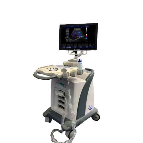 Color Doppler Ultrasound Cart with Wheels 3D Model YR05149