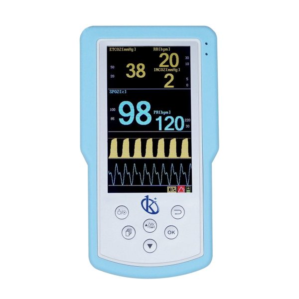 Handheld Veterinary Capnograph & SpO2 Monitor YR06108 - YR06109