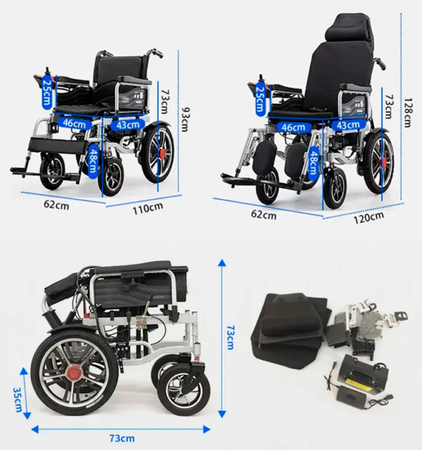 Electric Wheelchair YR05441 - Image 2